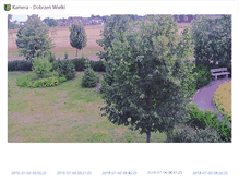 Tablet Screenshot of kamera.dobrzenwielki.pl